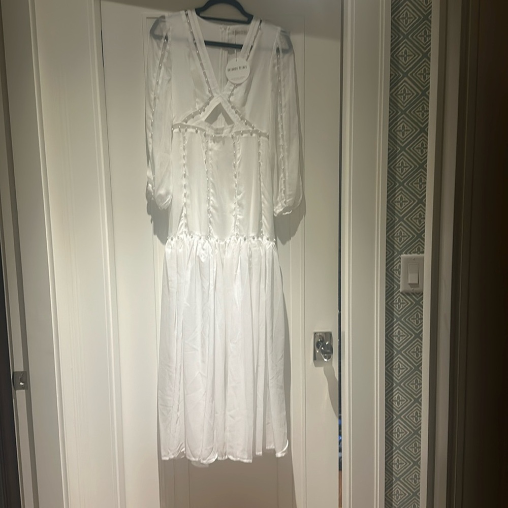 Untamed petals gown